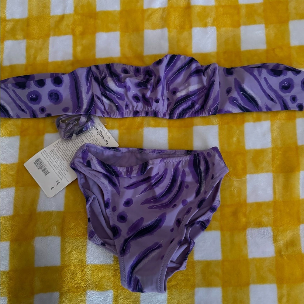 Tara Grinna Purple Bikini